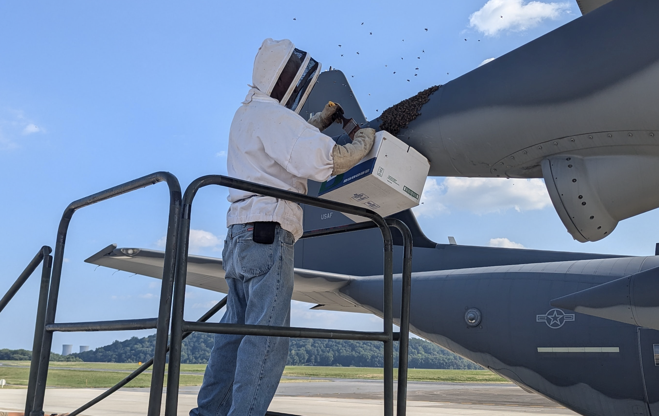 Air National Guard MC-130J Briefly Becomes a Bee-130J